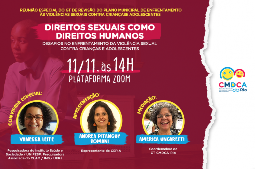 CMDCA-Rio promove reuni�o sobre Direitos Sexuais Como Direitos Humanos