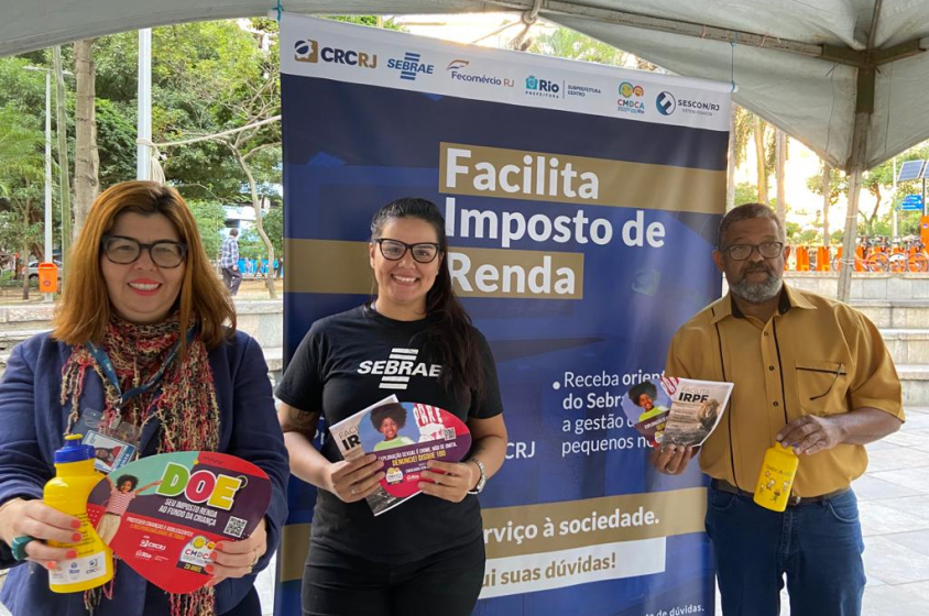 CMDCA-Rio e CRC realizam segunda edição do "Facilita Imposto de Renda" em estações de metrô 